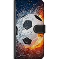 Pikkukuva 3 / 3: Yhteensopiva Lompakkokotelo OnePlus 8 Pro Jalkapallo Tuli