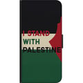 Miniatyrbild 3 av 3: Kompatibelt Plånboksfodral till Motorola Moto G9 Play Stand with Palestine – solidaritetsdesign med starkt budskap