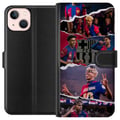 Pikkukuva 1 / 3: Yhteensopiva Lompakkokotelo Apple iPhone 13 mini Yamal Jalkapalloilija Barcelona-tähti