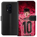 Miniatyrbillede 1 af 3: Kompatibel Tegnebogsetui til OnePlus 8 Pro Messi Fotboll Barcelona Argentina Motiv Legendarisk Spelare