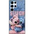 Miniatyrbilde 1 av 3: Kompatibelt Mobildeksel til Samsung Galaxy S22 Ultra 5G Fluffy Stitch og Angel omfavner på en myk pelsflate med pastellfarger som skaper en varm kose