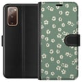 Miniatyrbillede 1 af 3: Kompatibel Tegnebogsetui til Samsung Galaxy S20 FE Blomsterdrøm - Farverigt Blomstermønster