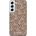 Miniatyrbild 1 av 3: Kompatibelt Mobilskal till Samsung Galaxy S22 5G Cactus and Friends - Earthy Sketch Hearts