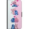 Miniatyrbilde 3 av 3: Kompatibelt Lommeboketui til OnePlus 9 Pro Lilo & Stitch