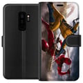 Pikkukuva 1 / 3: Yhteensopiva Lompakkokotelo Samsung Galaxy S9+ Wolverine Deadpool