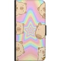 Miniatyrbilde 2 av 2: Kompatibelt Lommeboketui til Samsung Galaxy A03s Kawaii Capybara Galaxy Søt Anime Dyr Romtema Kawaii Trend Gave TikTok Design
