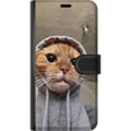 Miniatyrbilde 3 av 3: Kompatibelt Lommeboketui til Apple iPhone 12 Katt Genser