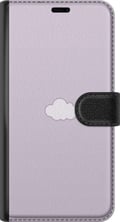 Miniatyrbilde 3 av 3: Kompatibelt Lommeboketui til Apple iPhone SE (2016) Lilla Sky - minimalistisk sky på en lilla bakgrunn