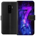 Miniatyrbillede 1 af 3: Kompatibel Tegnebogsetui til Samsung Galaxy S9+ Ronaldo 7 - Fodboldlegende i Handling for Fans