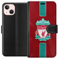 Pikkukuva 1 / 3: Yhteensopiva Lompakkokotelo Apple iPhone 13 mini Liverpool FC - Klassinen jalkapallourheilu Punaisena