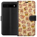 Pikkukuva 1 / 3: Yhteensopiva Lompakkokotelo Google Pixel 6a Kawaii capybara puhelinkotelo useilla söpöillä hahmoilla
