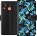 Miniatyrbillede 1 af 2: Kompatibel Tegnebogsetui til Samsung Galaxy A20e Blomster