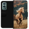Miniatyrbillede 1 af 3: Kompatibel Tegnebogsetui til OnePlus 9 Pro Løbende Hest