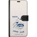 Pikkukuva 3 / 3: Yhteensopiva Lompakkokotelo Samsung Galaxy S22 Ultra 5G Pasta, viini ja arjen romantiikkaa graafisessa tyylissä