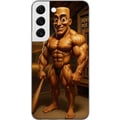 Miniatyrbillede 1 af 3: Kompatibel Mobilcover til Samsung Galaxy S22 5G Italiensk Brainrot-illustration – Humoristisk træfigur i unik kunststil