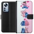 Miniatyrbillede 1 af 3: Kompatibel Tegnebogsetui til Xiaomi 12 Pro Lilo & Stitch