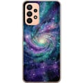 Miniatyrbilde 1 av 3: Kompatibelt Mobildeksel til Samsung Galaxy A23 Fargesprakende spiralgalakse i verdensrommet med stjerner tåker og kosmisk lys