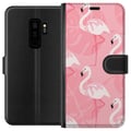 Miniatyrbillede 1 af 3: Kompatibel Tegnebogsetui til Samsung Galaxy S9+ Flamingo