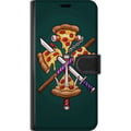 Miniatyrbillede 3 af 3: Kompatibel Tegnebogsetui til Samsung Galaxy S9+ Pizza