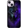 Pikkukuva 1 / 3: Yhteensopiva Puhelinkuori Apple iPhone 14 Susihukka Violetti