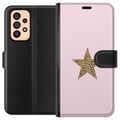 Miniatyrbilde 1 av 3: Kompatibelt Lommeboketui til Samsung Galaxy A53 5G Leopard stjerne