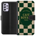 Miniatyrbild 1 av 3: Kompatibelt Plånboksfodral till Samsung Galaxy A52s 5G Vintage café poster Paris Café Royale french coffee logga Saint Germain retro kitchen wall art
