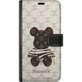 Pikkukuva 3 / 3: Yhteensopiva Lompakkokotelo Samsung Galaxy S23 Bearbrick-designerlelu keräilyesine