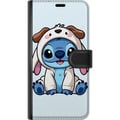 Miniatyrbilde 3 av 3: Kompatibelt Lommeboketui til Apple iPhone 12 Stitch Hundkostym Lilo & Stitch Disney Roligt Motiv Blå