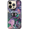 Pikkukuva 1 / 3: Yhteensopiva Puhelinkuori Apple iPhone 14 Pro Kpop Demoninmetsästäjät Zoey Estetiikka Violetti Rakasta minua Mystinen Idolifiilis
