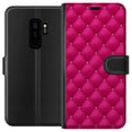Miniatyrbillede 1 af 3: Kompatibel Tegnebogsetui til Samsung Galaxy S9+ Luksuriøst Lyserød