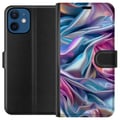 Miniatyrbillede 1 af 3: Kompatibel Tegnebogsetui til Apple iPhone 12 Skinnende silke
