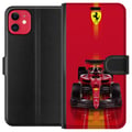 Miniatyrbilde 1 av 3: Kompatibelt Lommeboketui til Apple iPhone 11 Rød formelbil i ikonisk racingdesign med sporty presisjon