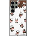 Miniatyrbilde 1 av 3: Kompatibelt Mobildeksel til Samsung Galaxy S23 Ultra Nutella Kawaii Dessert Søt Søt