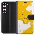 Pikkukuva 1 / 3: Yhteensopiva Lompakkokotelo Samsung Galaxy S23 Pikachu Pokémon Gaming Figur Spelmotiv Populär Ikon