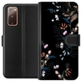 Miniatyrbild 1 av 3: Kompatibelt Plånboksfodral till Samsung Galaxy S20 FE Blommor