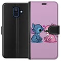 Miniatyrbild 1 av 3: Kompatibelt Plånboksfodral till Samsung Galaxy A6 (2018) lilo & stitch 2025