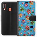 Pikkukuva 1 / 2: Yhteensopiva Lompakkokotelo Samsung Galaxy A20e Nintendo Mario Switch -pelihahmo