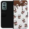 Miniatyrbild 1 av 3: Kompatibelt Plånboksfodral till OnePlus 9 Pro Nutella Kawaii Dessert Cute Sweet