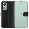 Pikkukuva 1 / 3: Yhteensopiva Lompakkokotelo Xiaomi 12 Yksinkertainen Sydän