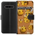 Miniatyrbild 1 av 3: Kompatibelt Plånboksfodral till Samsung Galaxy S10+ Minecraft Bi