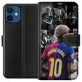 Miniatyrbillede 1 af 3: Kompatibel Tegnebogsetui til Apple iPhone 12 FCB Yamal Barcelona fremtidens fodboldstjerne