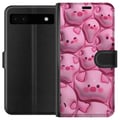 Pikkukuva 1 / 3: Yhteensopiva Lompakkokotelo Google Pixel 6a Puhuvia Sikoja