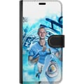 Miniatyrbillede 3 af 3: Kompatibel Tegnebogsetui til Samsung Galaxy S9+ Erling Haaland Manchester City Norge ultrahurtig og stærk angriber med utrolig effektivitet og topniv