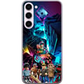 Pikkukuva 1 / 3: Yhteensopiva Puhelinkuori Samsung Galaxy S23+ Roblox-futuristinen neonmaailma, jossa on peliohjaimia, hahmoja ja valotehosteita – täydellinen kaikill