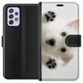 Miniatyrbillede 1 af 3: Kompatibel Tegnebogsetui til Samsung Galaxy A52s 5G Hund