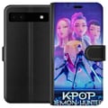 Pikkukuva 1 / 3: Yhteensopiva Lompakkokotelo Google Pixel 6a Nukke KPop Demon Hunters -animehahmo