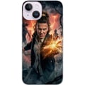 Miniatyrbilde 1 av 3: Kompatibelt Mobildeksel til Apple iPhone 14 Fantasyportrett av ung kvinne med lynenergi, mørk bakgrunn, dramatisk actionillustrasjon