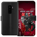 Miniatyrbillede 1 af 3: Kompatibel Tegnebogsetui til Samsung Galaxy S9+ Virgil van Dijk Liverpool Nederlandene stærk forsvarsgeneral stabil sikker og en af verdens bedste mi