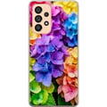 Miniatyrbilde 1 av 3: Kompatibelt Mobildeksel til Samsung Galaxy A53 5G Hortensia hortensiablomster fargerike blomster regnbue blomstermønster lilla rosa blå gul oransje k