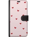 Pikkukuva 3 / 3: Yhteensopiva Lompakkokotelo Samsung Galaxy S23+ Sydämet